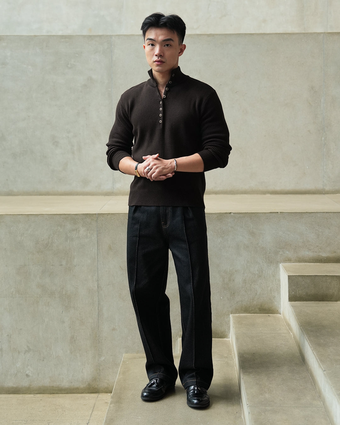 Luxe Polo 2.0 - Coffee