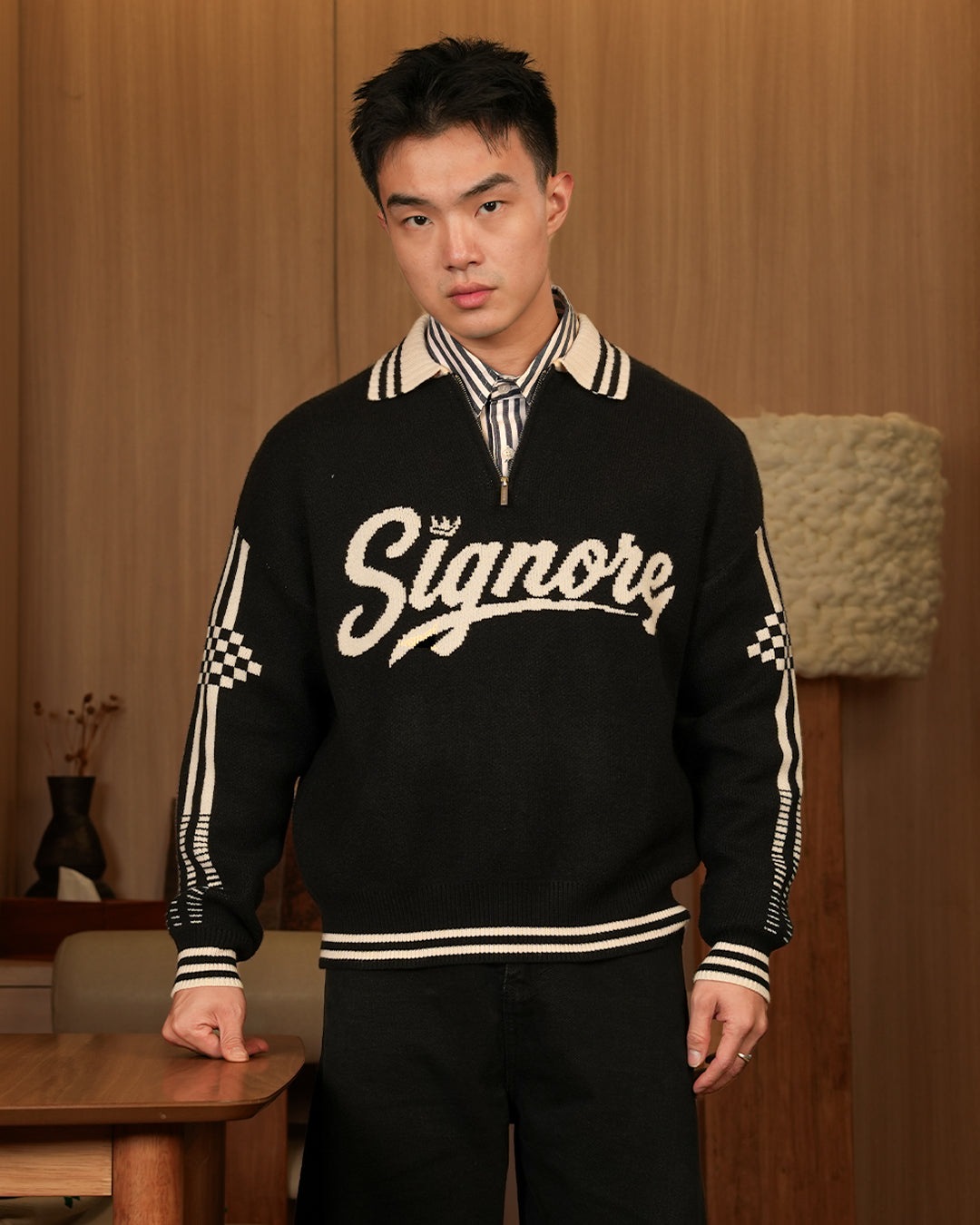 Grand Prix Knitwear - Black