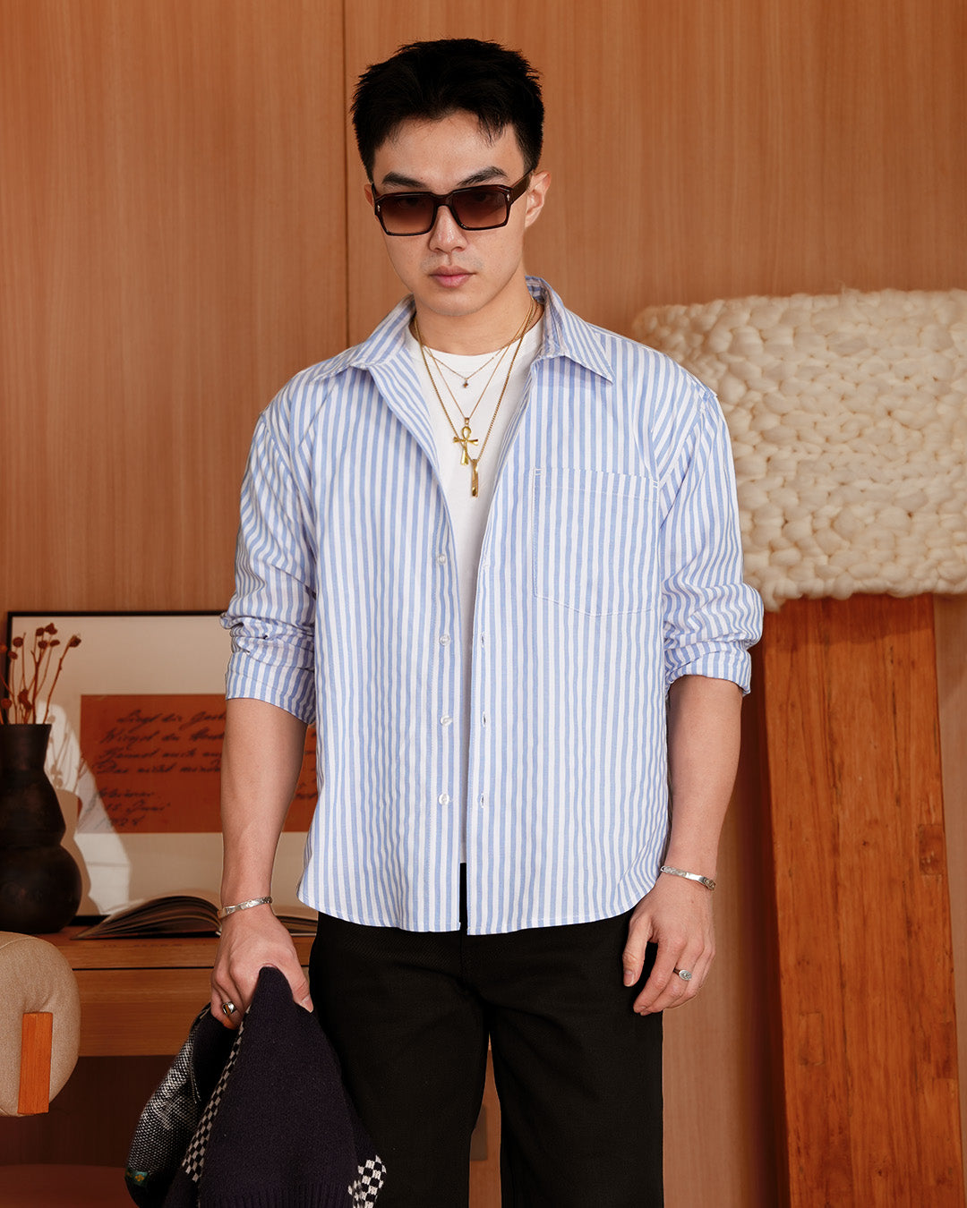 Yanded Stripe Shirt