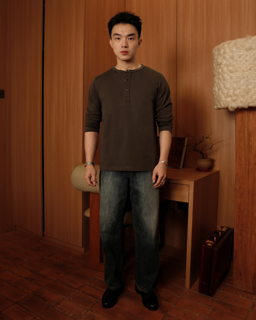 Henley Breezewear Longsleeve