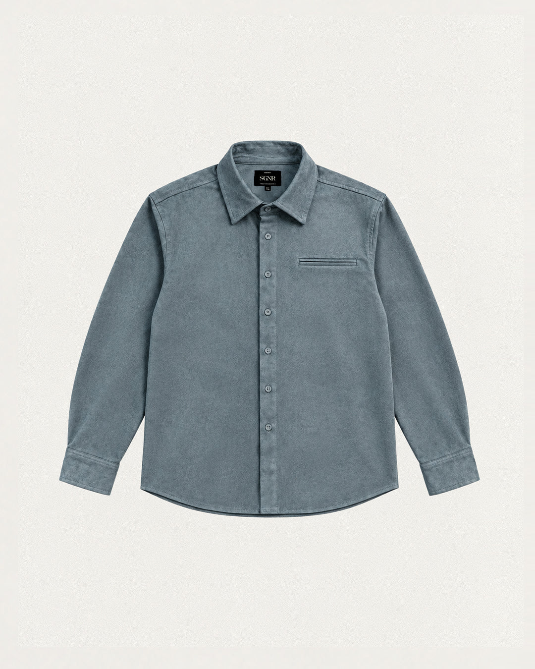 Valeno Shirt Suede Fabric