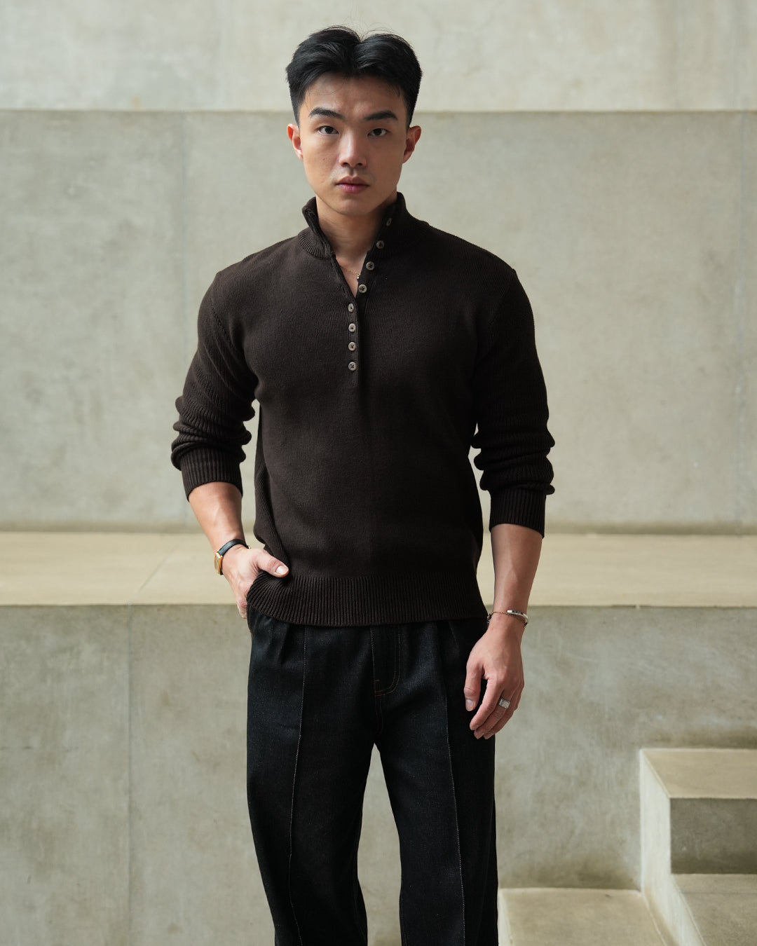 Luxe Polo 2.0 - Coffee