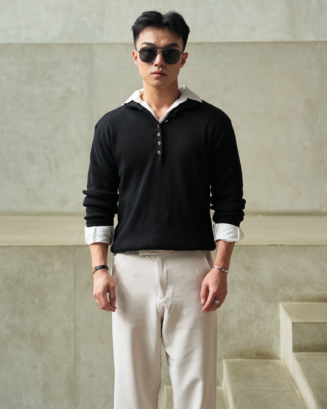 Luxe Polo 2.0 - Black